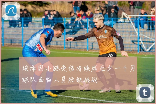 埃泽因小腿受伤将缺席至少一个月球队面临人员短缺挑战